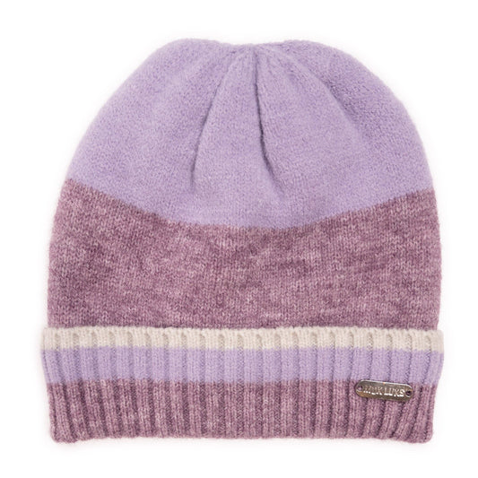 Women's Ribbed Colorblock Beanie