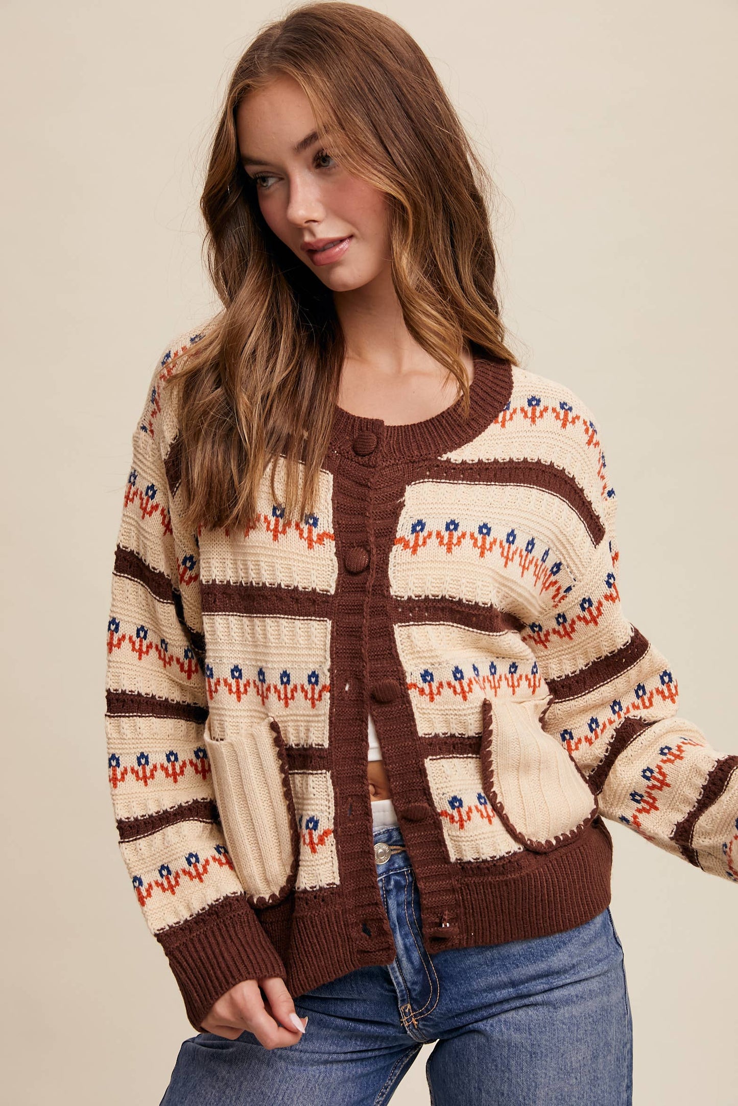 Rustic Knit Cardigan
