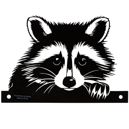 Raccoon Metal Outdoor Art
