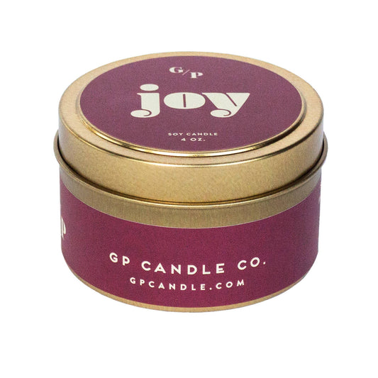 Joy 4 oz. Candle Tin