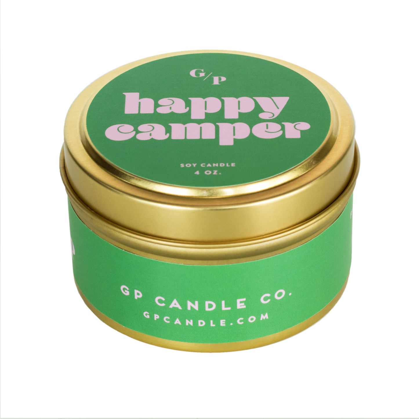 Happy Camper Just Because 4 oz. Candle Tin