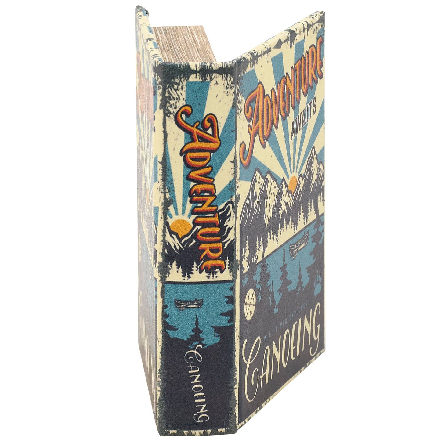Adventure Awaits Canoeing Book Box