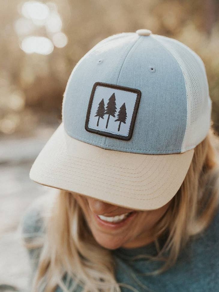 Three Tree Tri Tone Trucker- Mustard