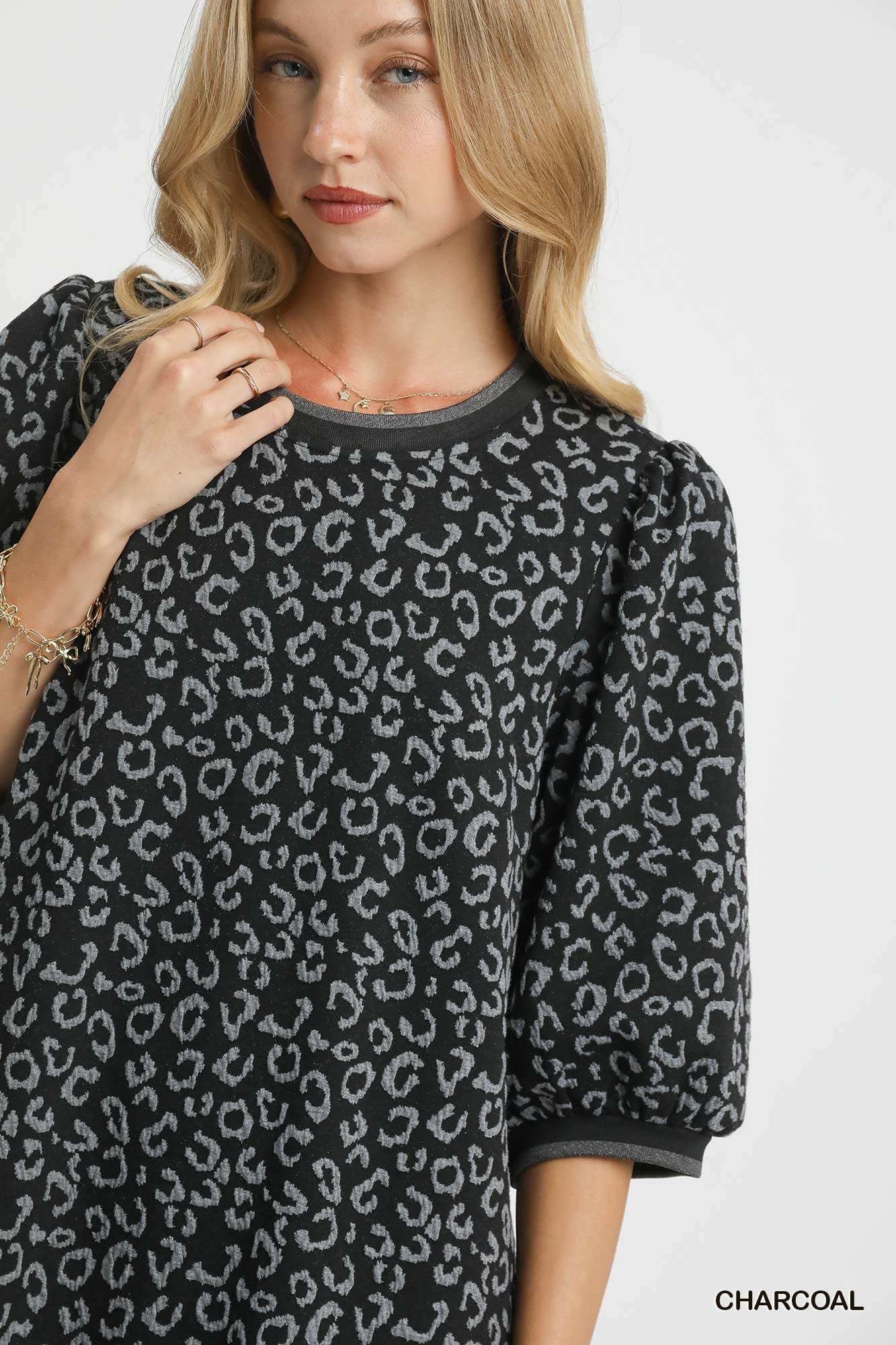 Animal Print A-line Dress