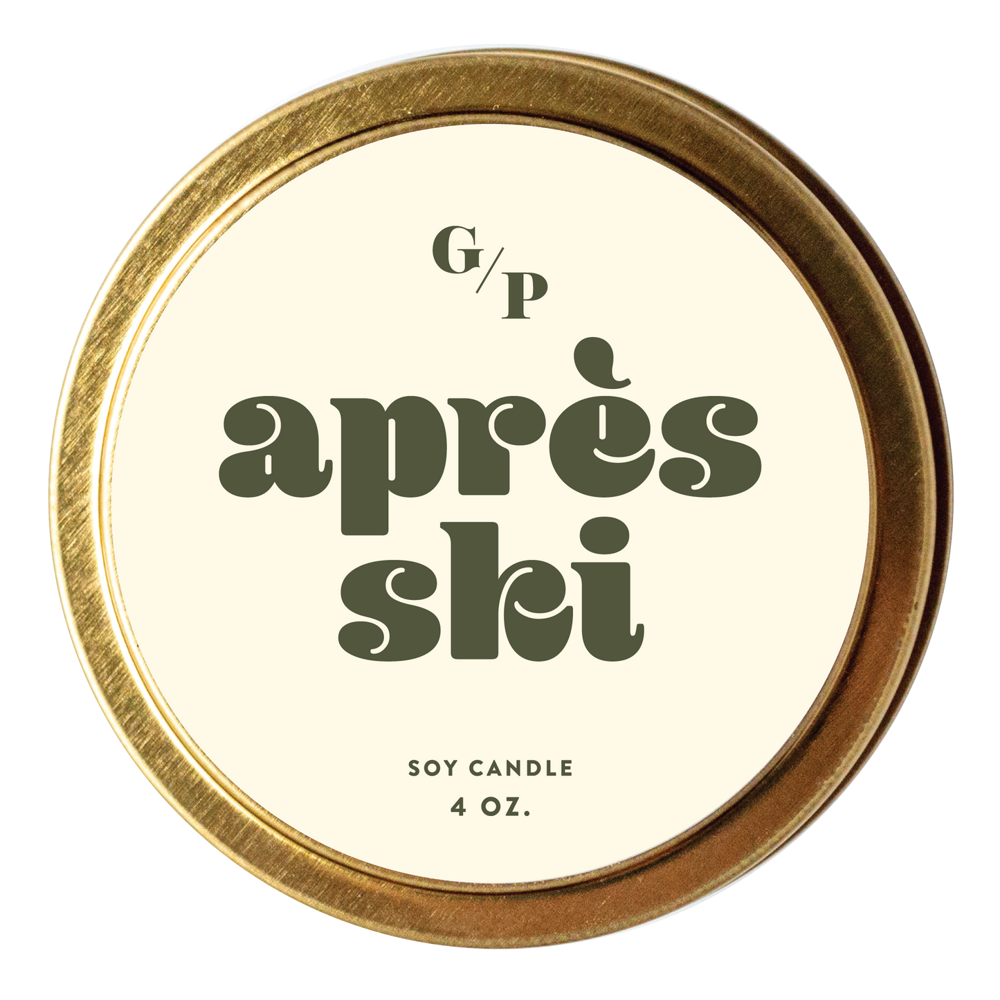 Après Ski Just Because 4 oz. Candle Tin