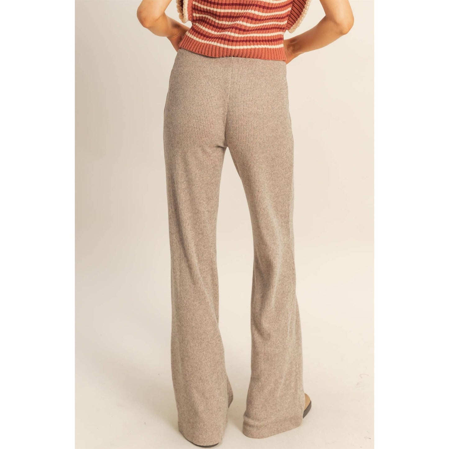 Essential Knit Flare Pants