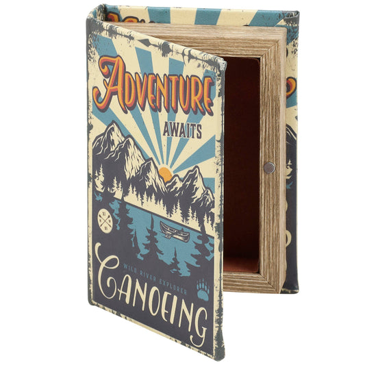 Adventure Awaits Canoeing Book Box