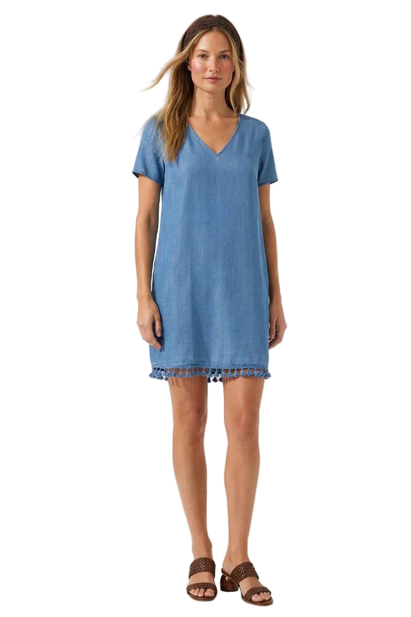 Tassel Shift Dress