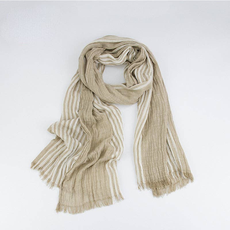 Stripe Boho Scarf