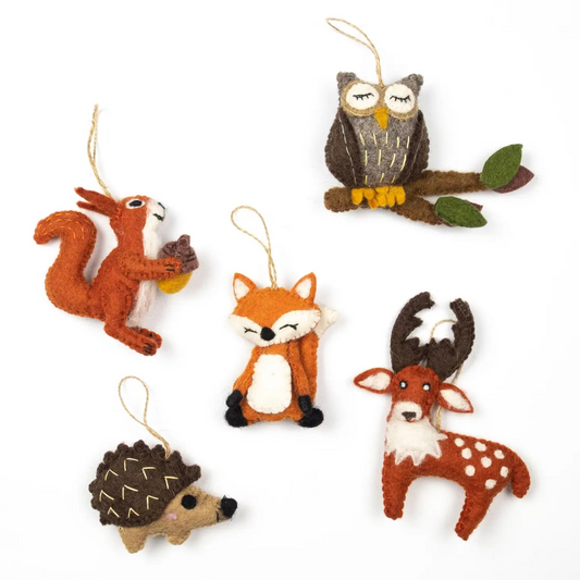 Ornaments Forest Animals