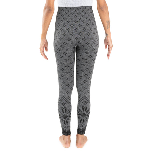 Women's Fleece Lined Patterned Leggings