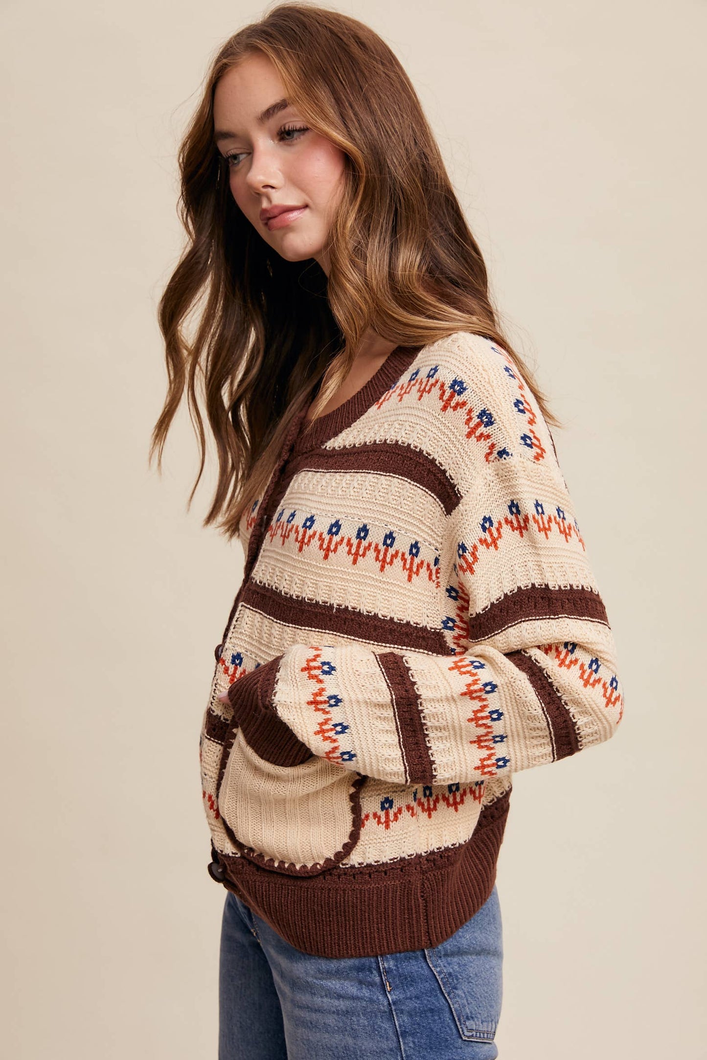 Rustic Knit Cardigan