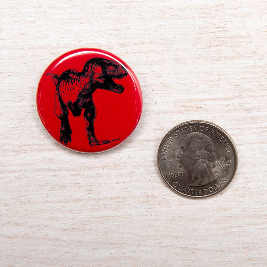 T-Rex Button Pin