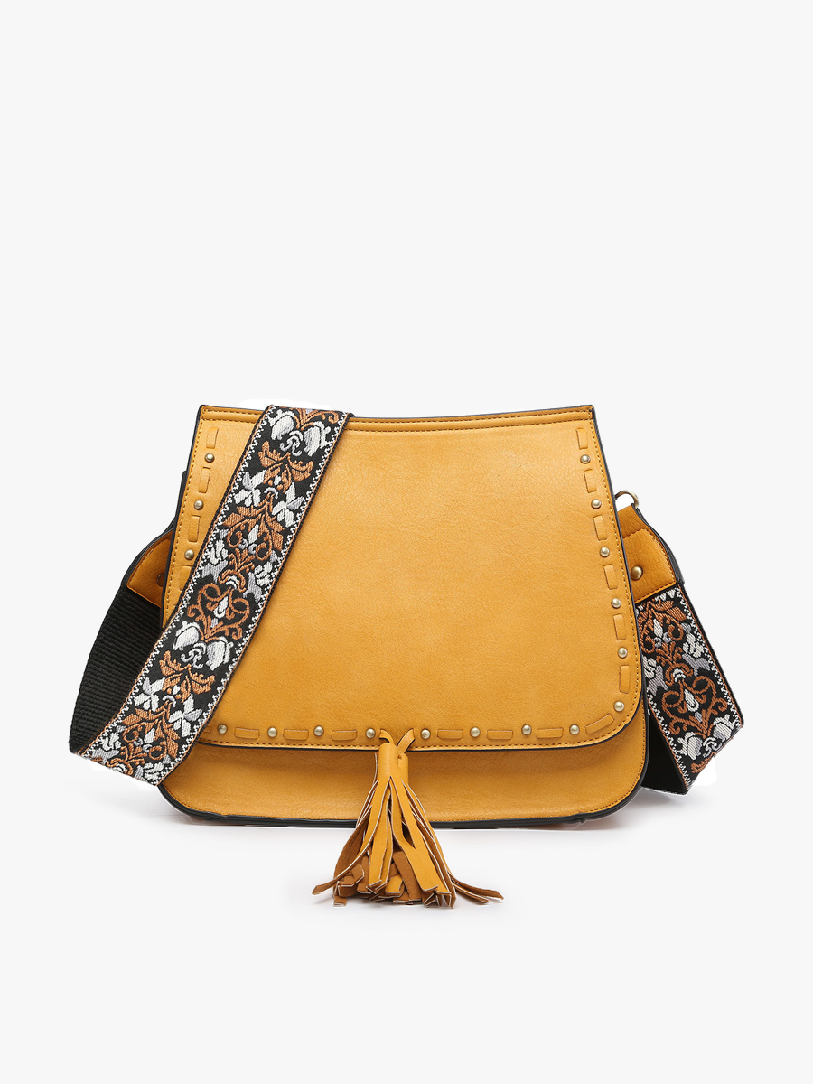 Bailey Crossbody Bag – Print Contrast Strap | M1970
