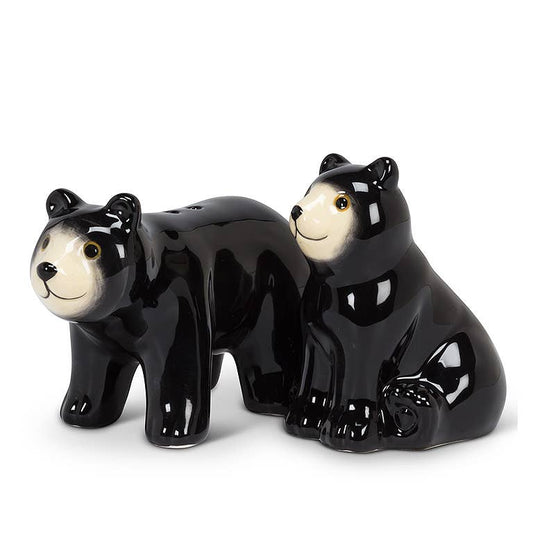 Black Bear Salt & Pepper-3.5"