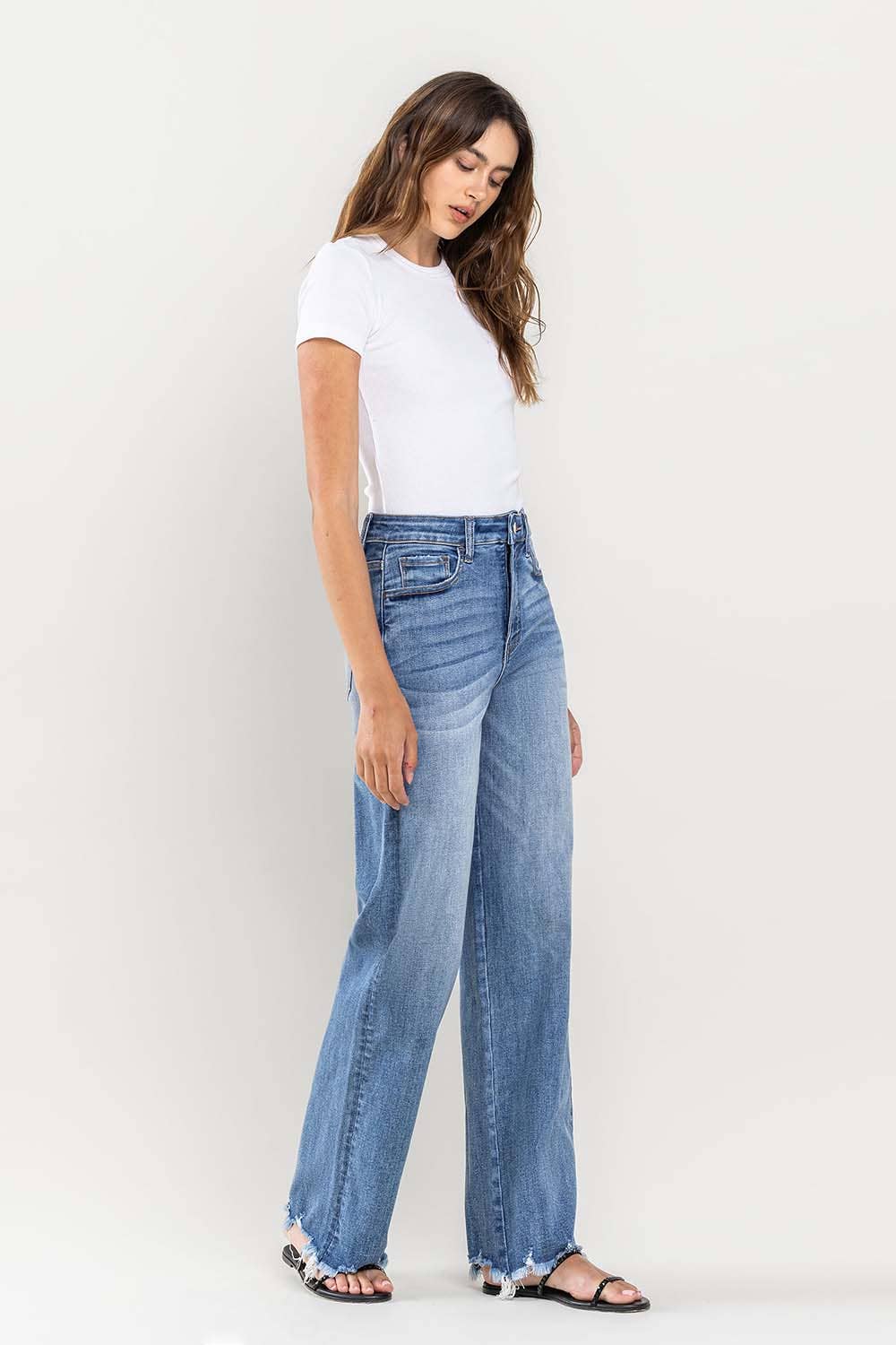 Vintage High Rise Loose Fit Jeans