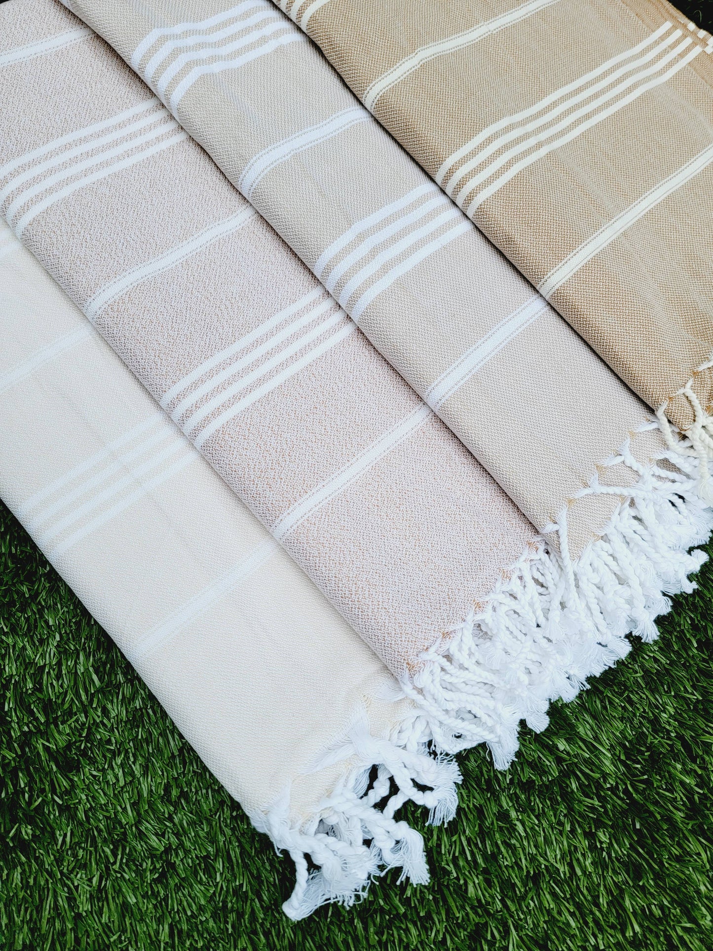 Assorted Turkish Cotton Beach Towels