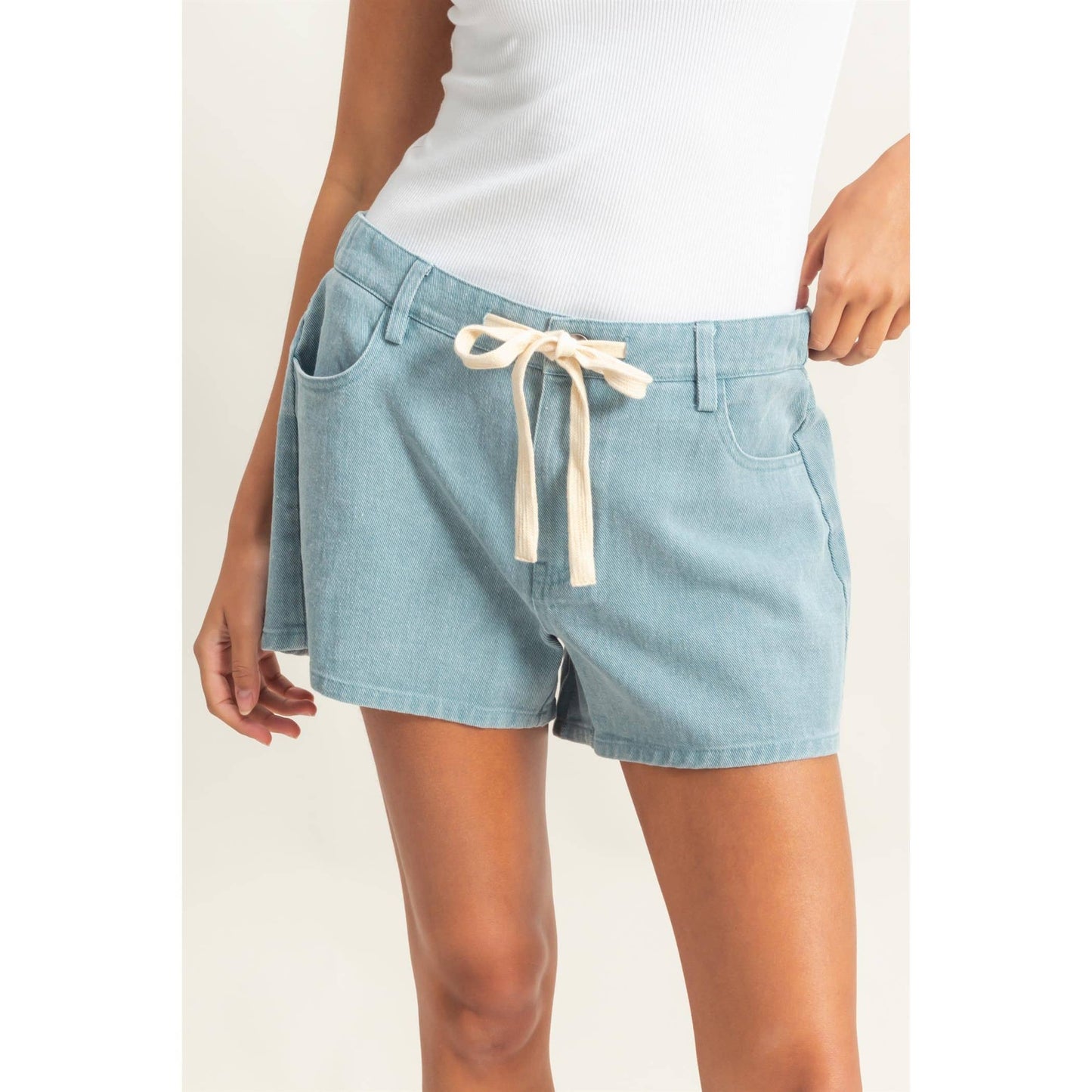 Cute Pocked Detail Summer Shorts