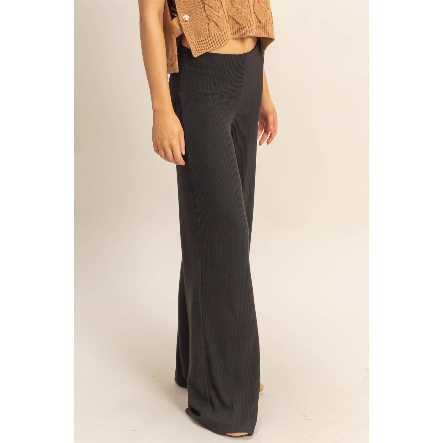 Essential Knit Flare Pants