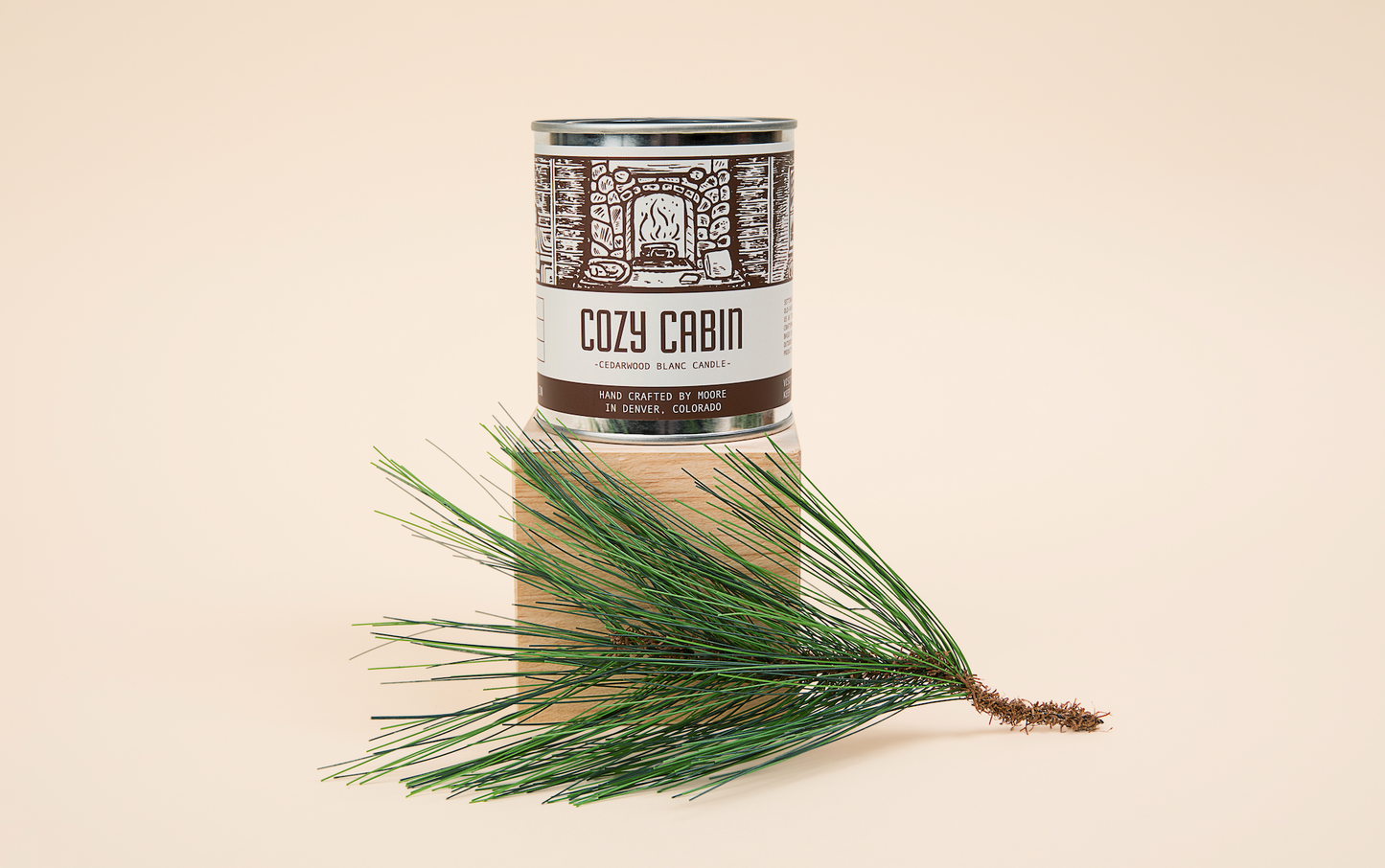 Cozy Cabin Candle-1/2 Pint