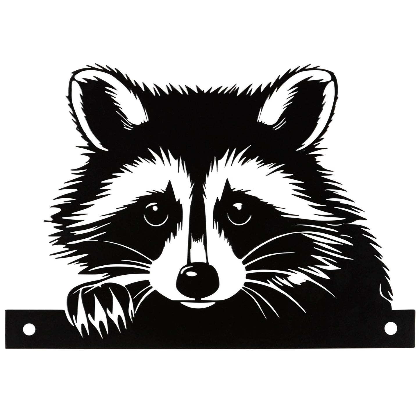Raccoon Metal Outdoor Art