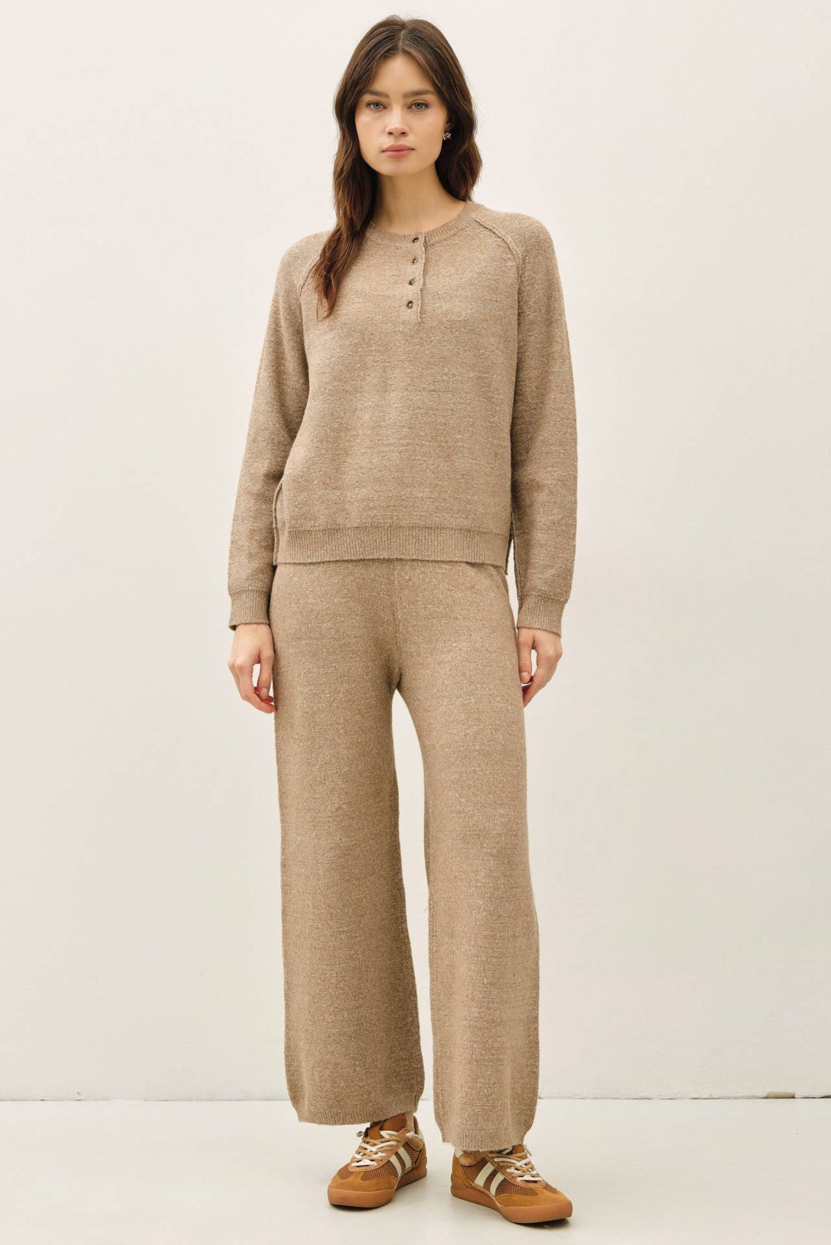 ULTRA COZY WIDE LEG SWEATER PANTS