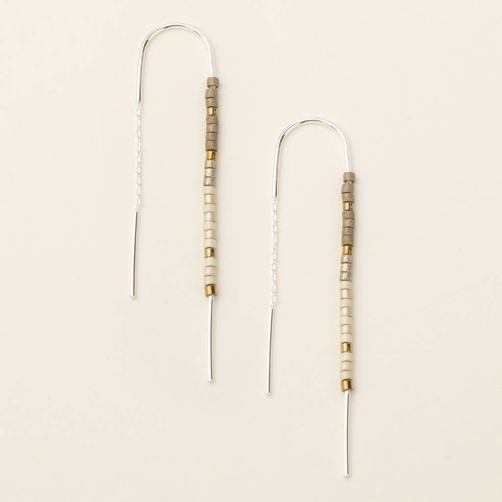 Chromacolor Miyuki Thread Earring