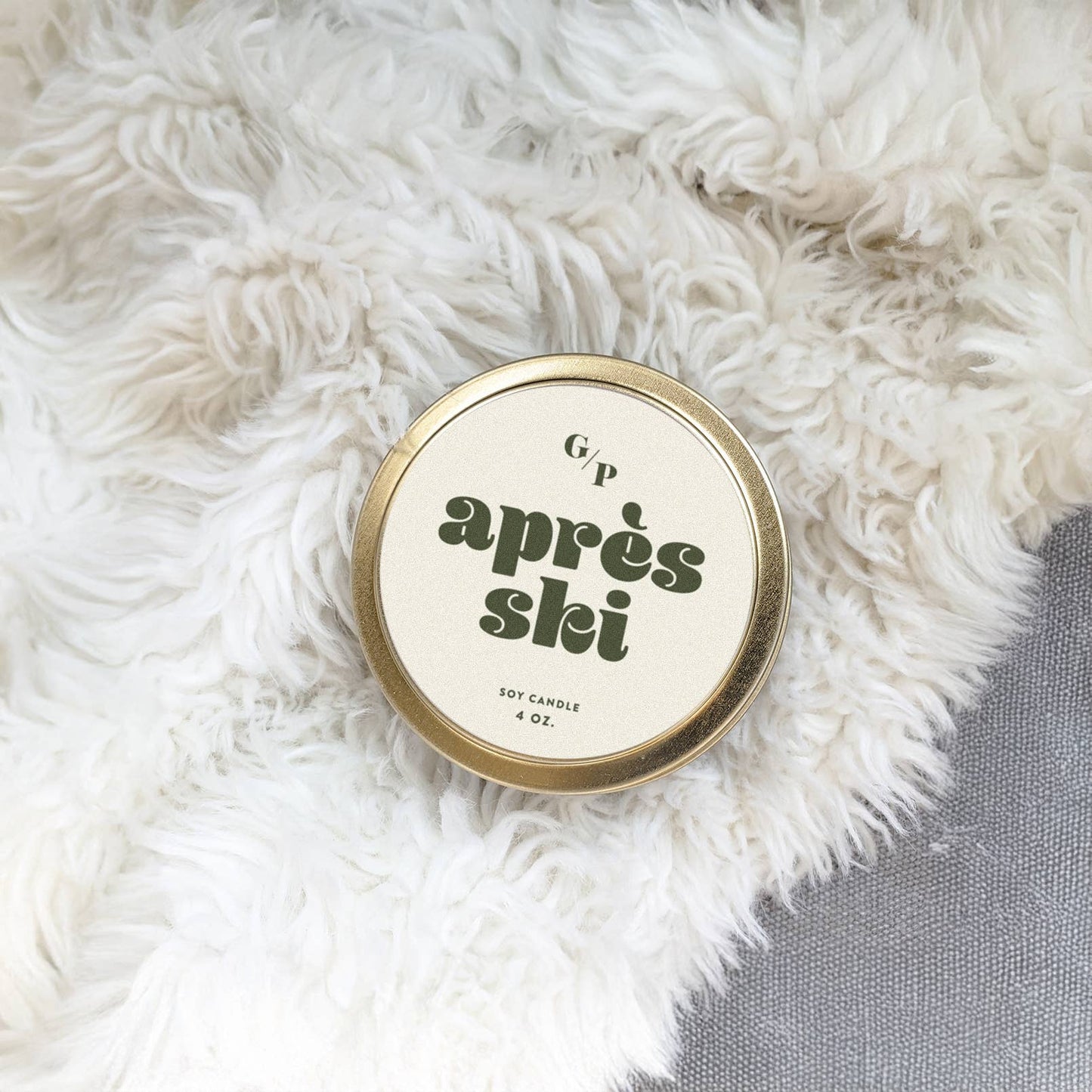Après Ski Just Because 4 oz. Candle Tin