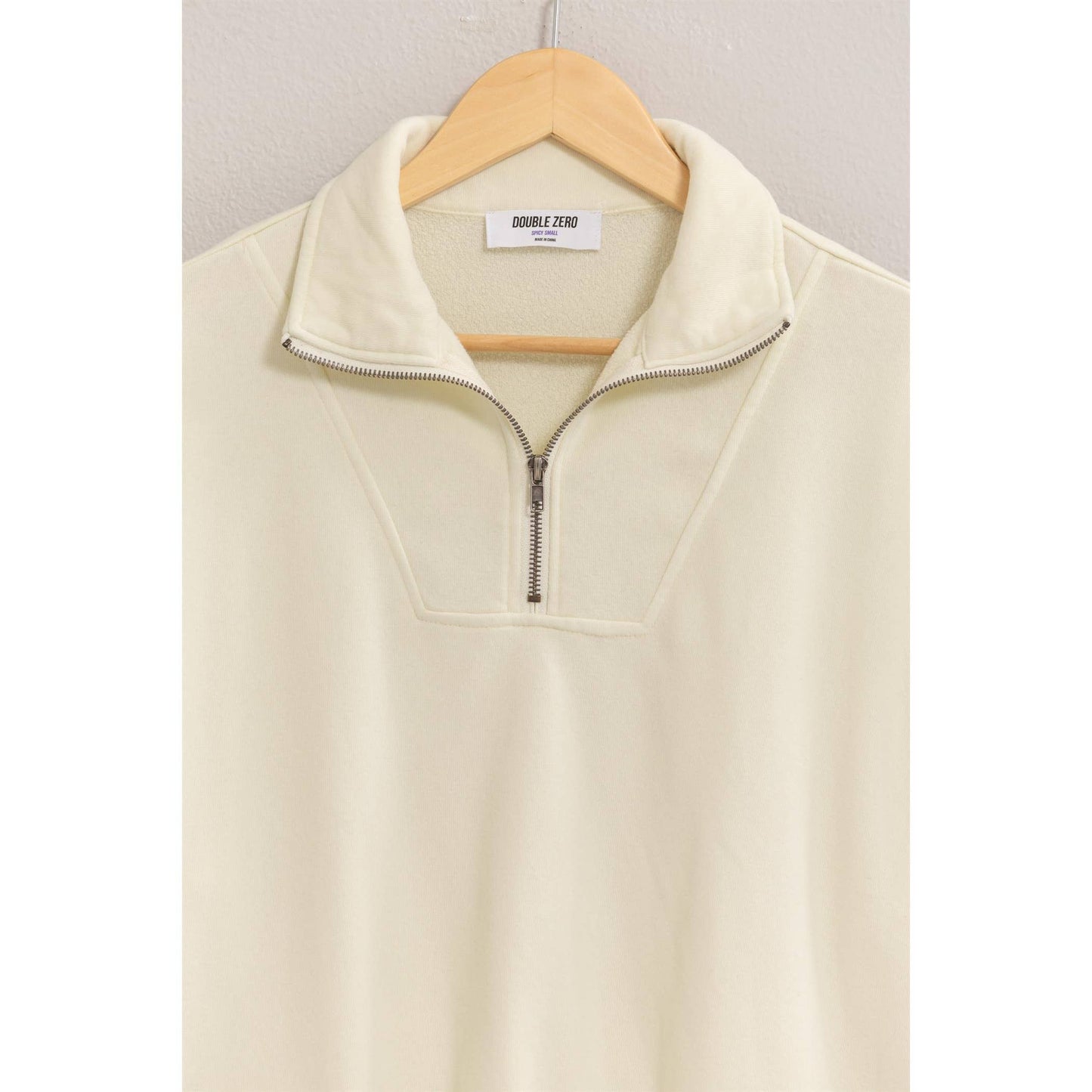 Half Zip Pullover Sweatshirt