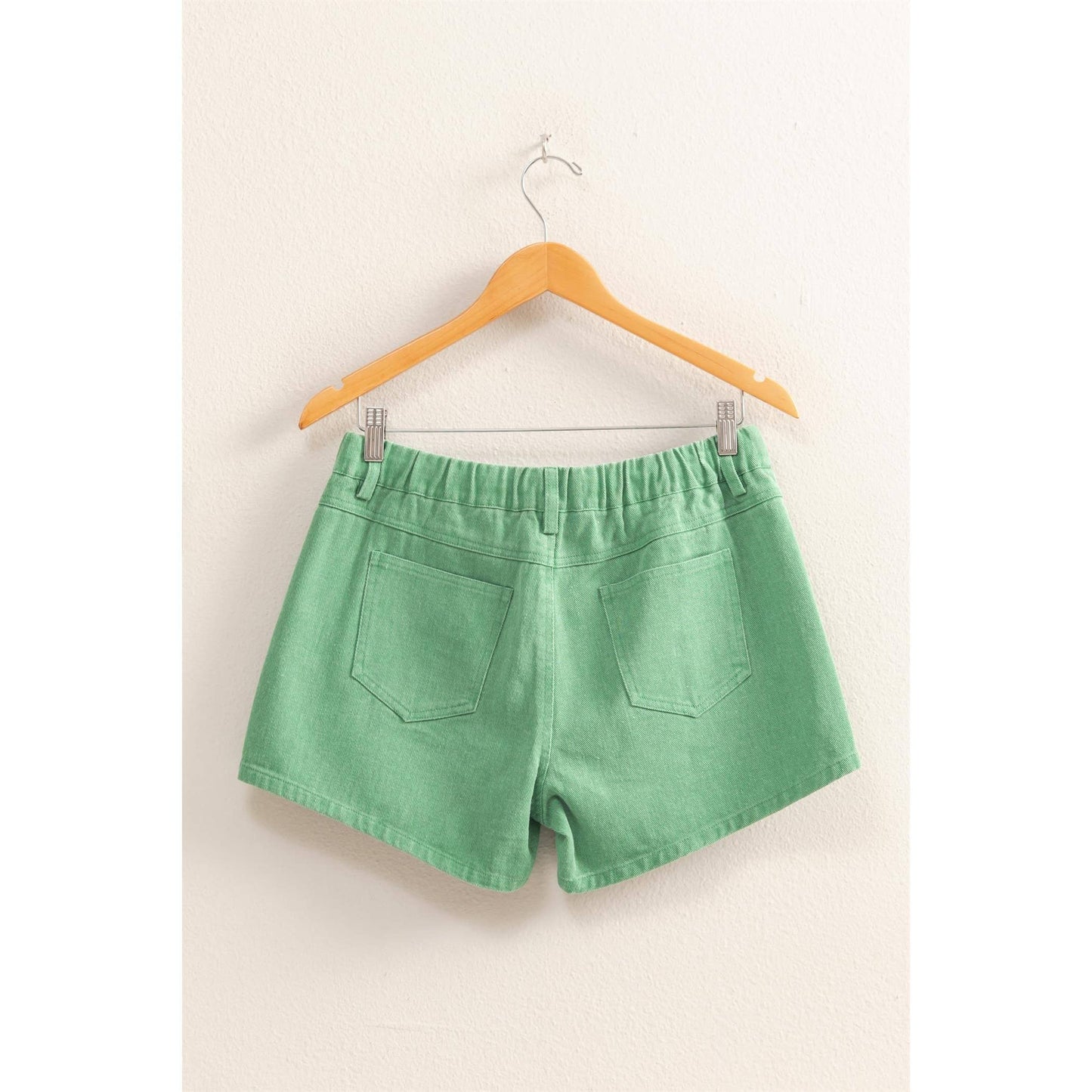 Cute Pocked Detail Summer Shorts