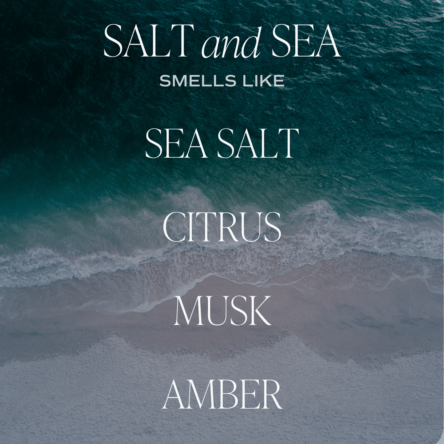 *NEW* Salt and Sea 9 oz Soy Candle