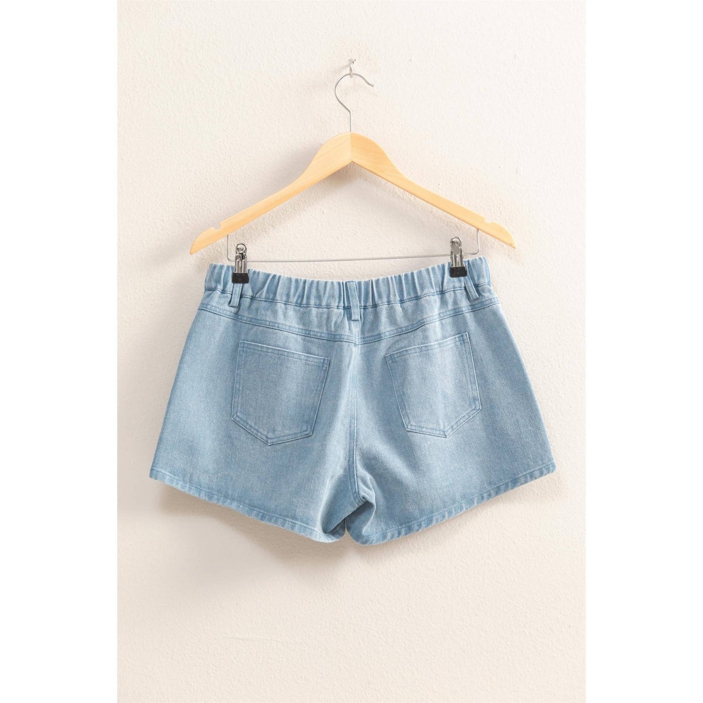 Cute Pocked Detail Summer Shorts