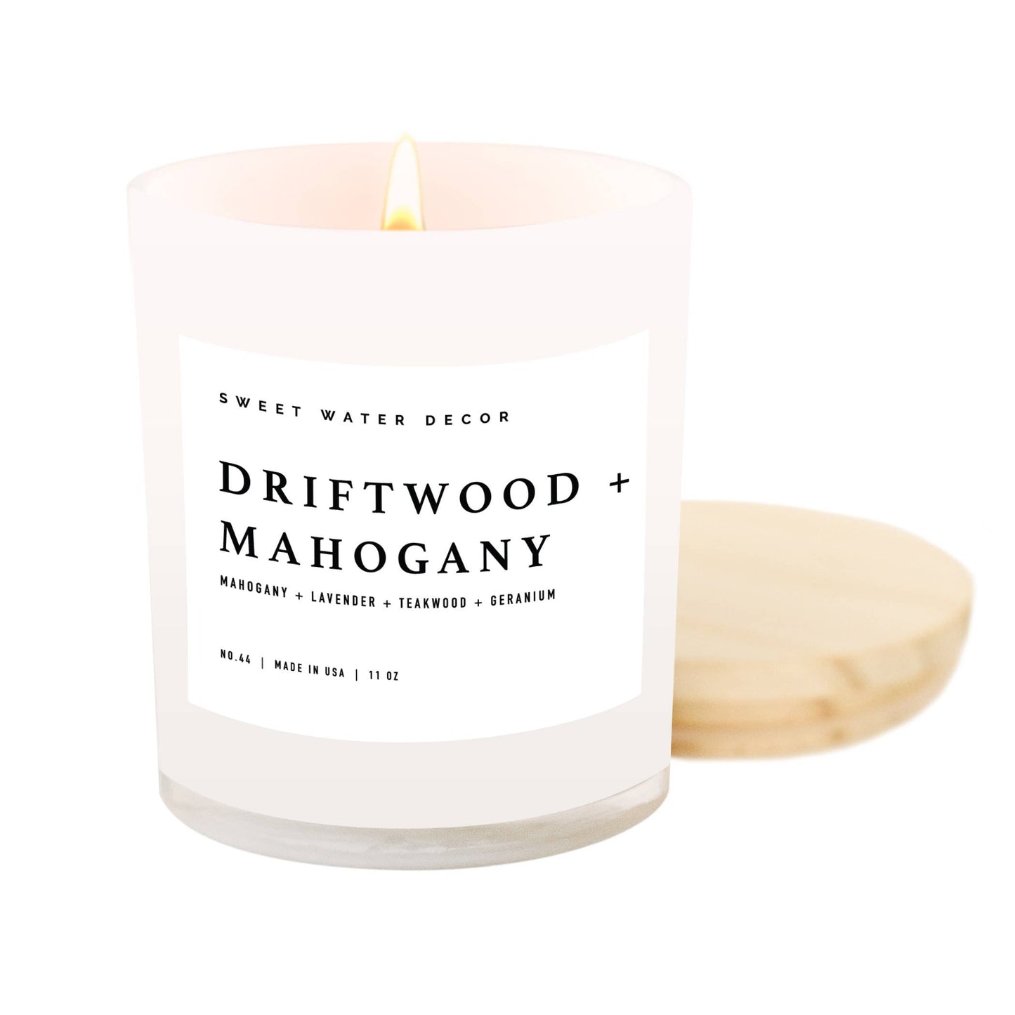 Driftwood and Mahogany 11 oz Soy Candle