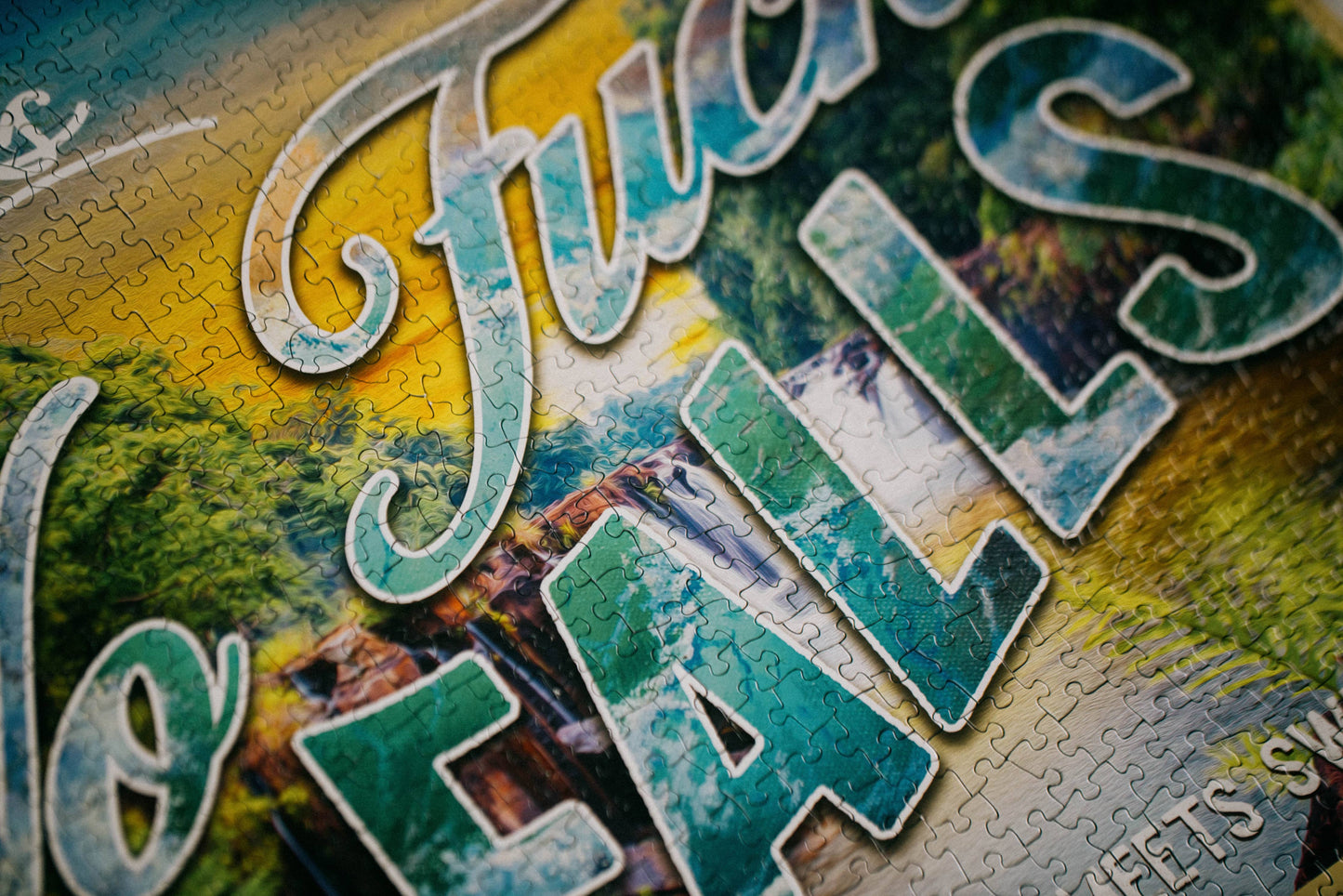 Greetings from No Fucks Falls | Funny Puzzle