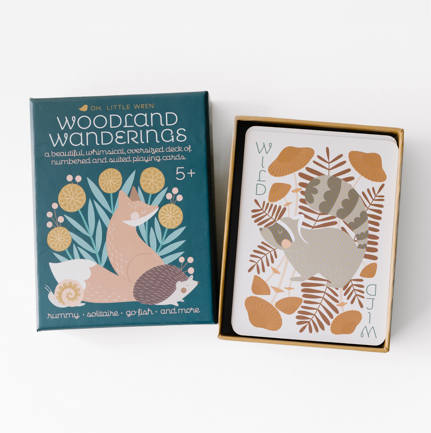 Woodland Animal Deck of Playing Cards