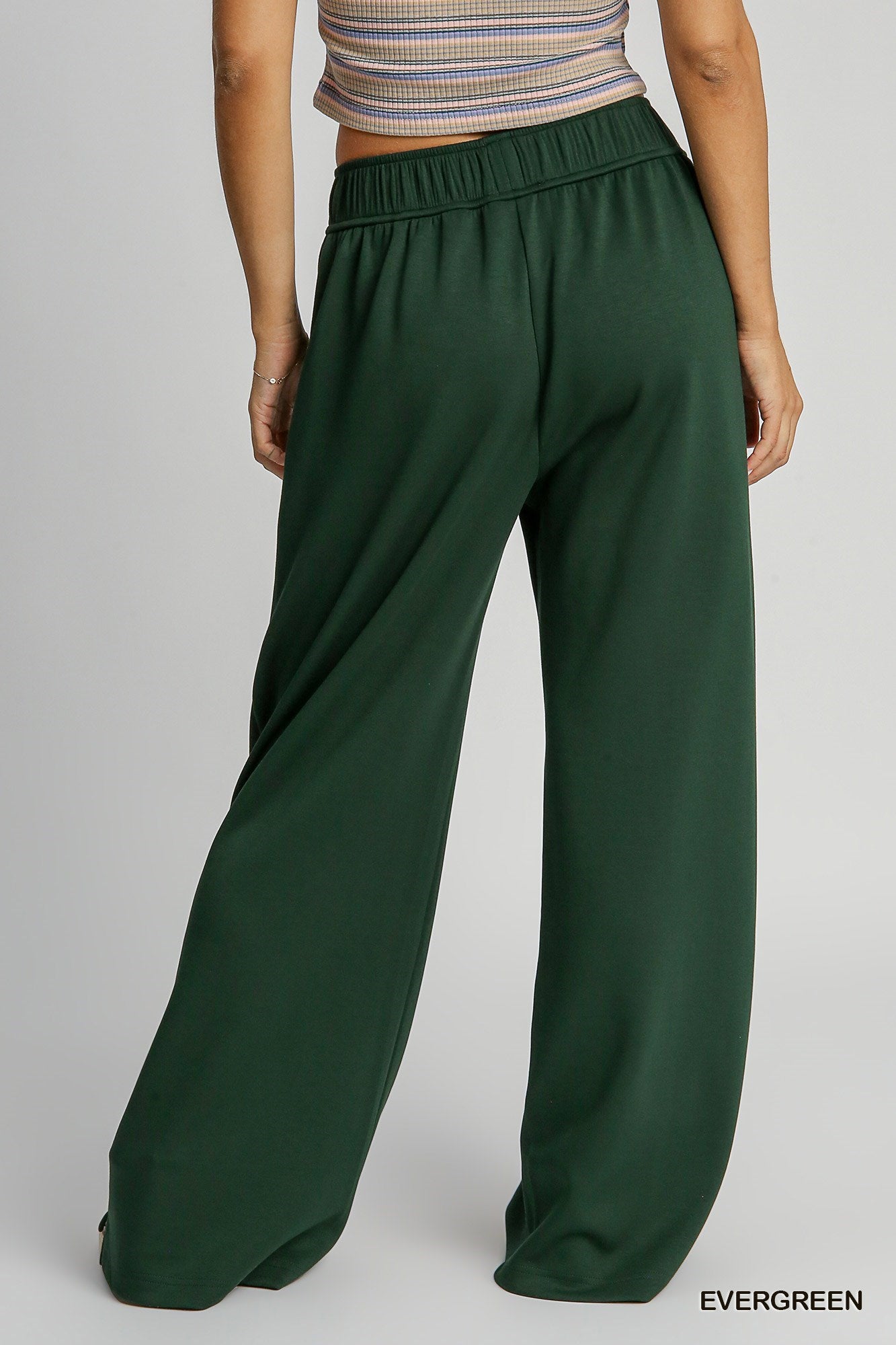 Luxe Knit Wide Leg Sweatpants