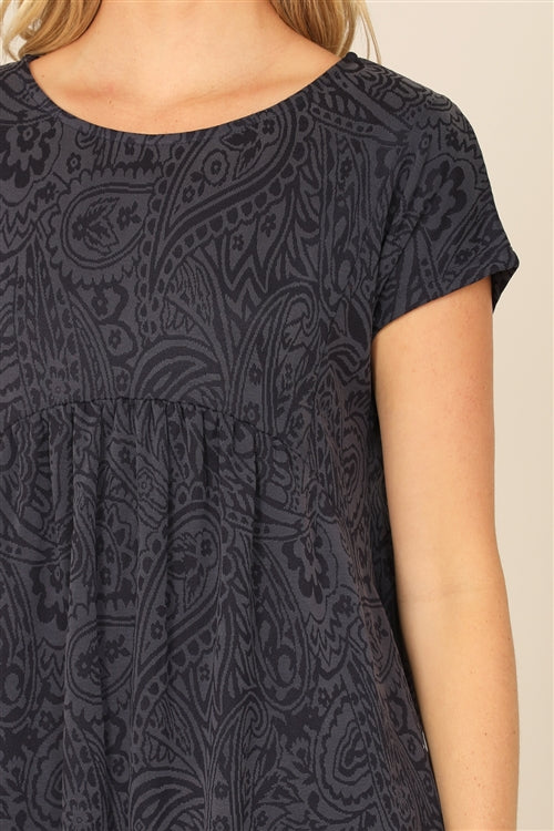 Paisley Patterned Top