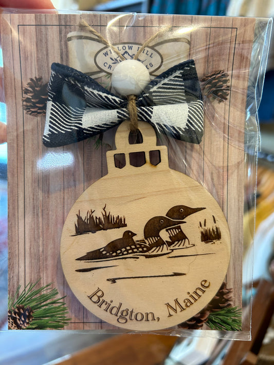 Loon Bridgton Ornament