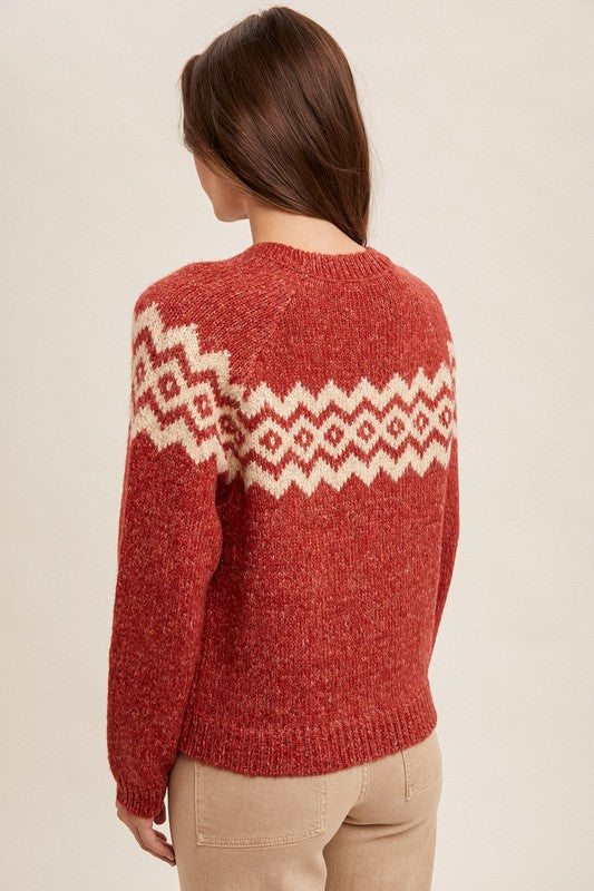 Faire Isle Knit Sweater