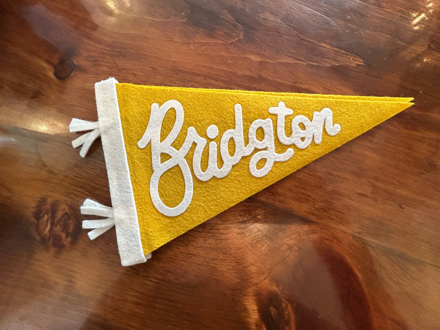 Bridgton Embroidered Pennant