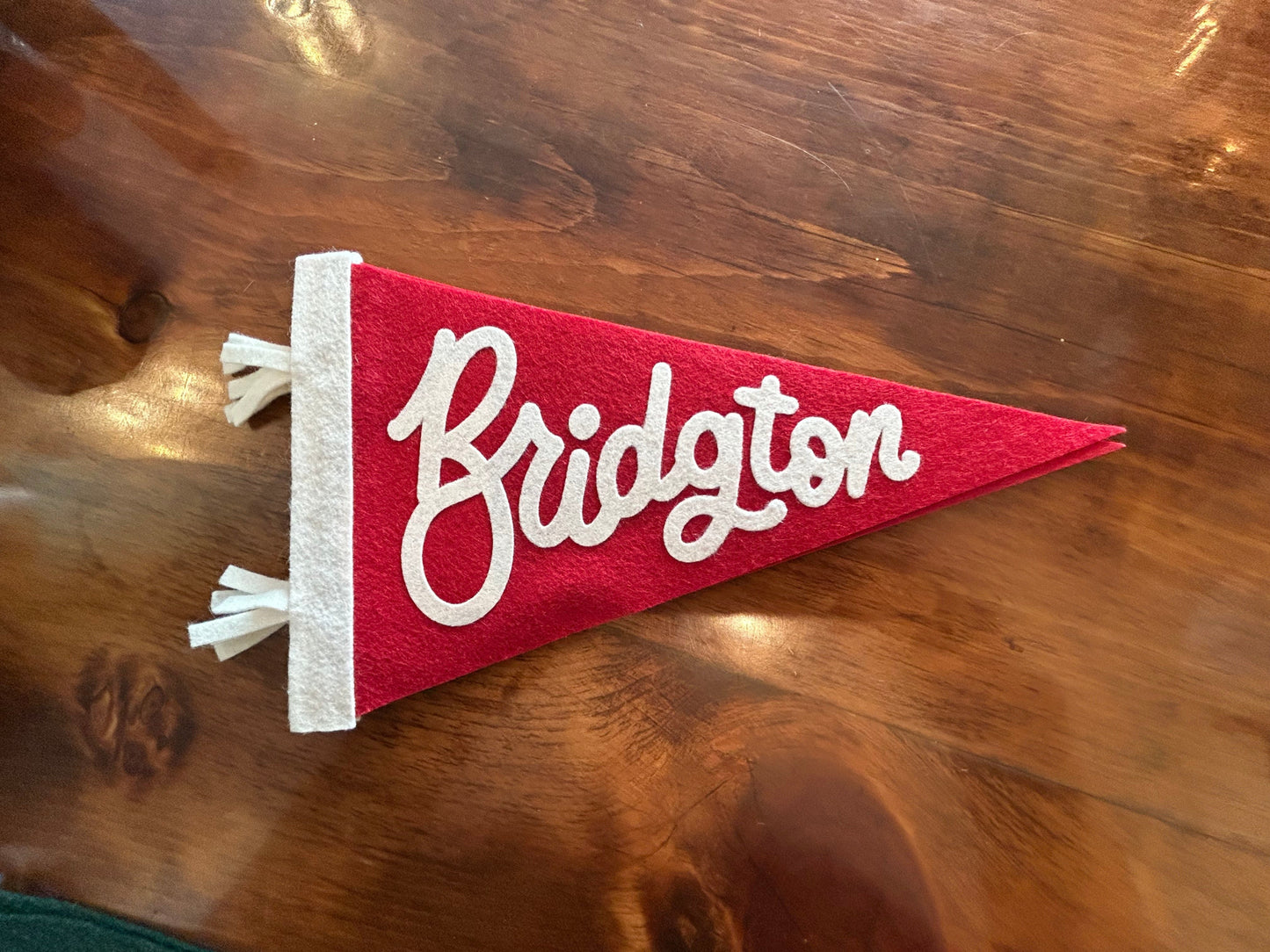 Bridgton Embroidered Pennant