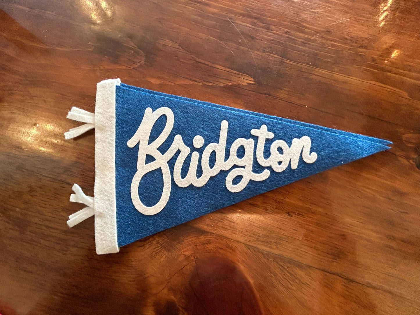 Bridgton Embroidered Pennant