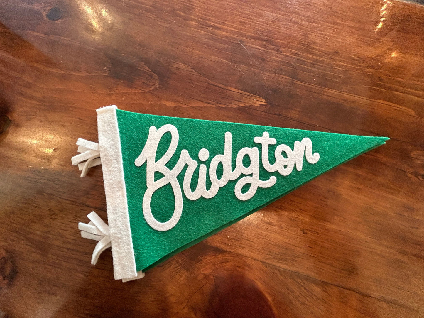 Bridgton Embroidered Pennant