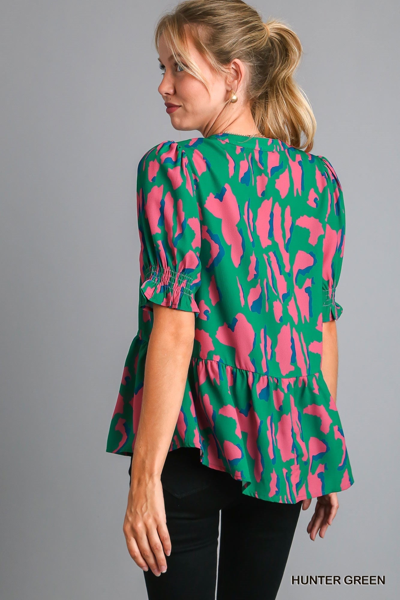 Multi Colored Print Blouse