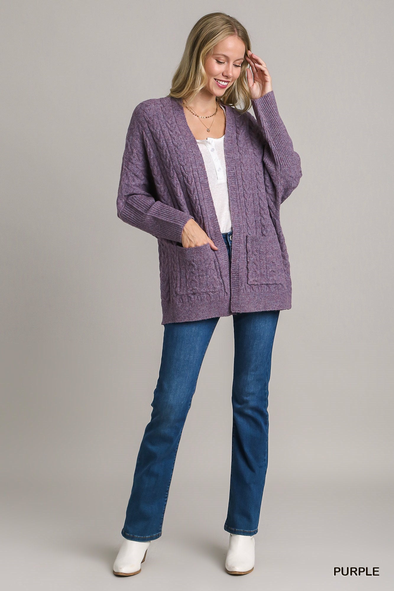 Cable Knit Cardigan