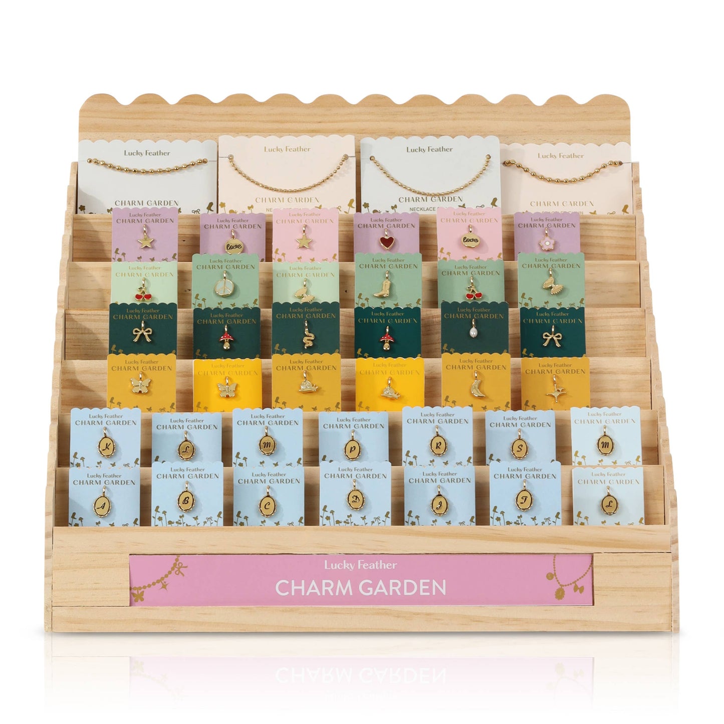 Charm Garden Gold Pendants