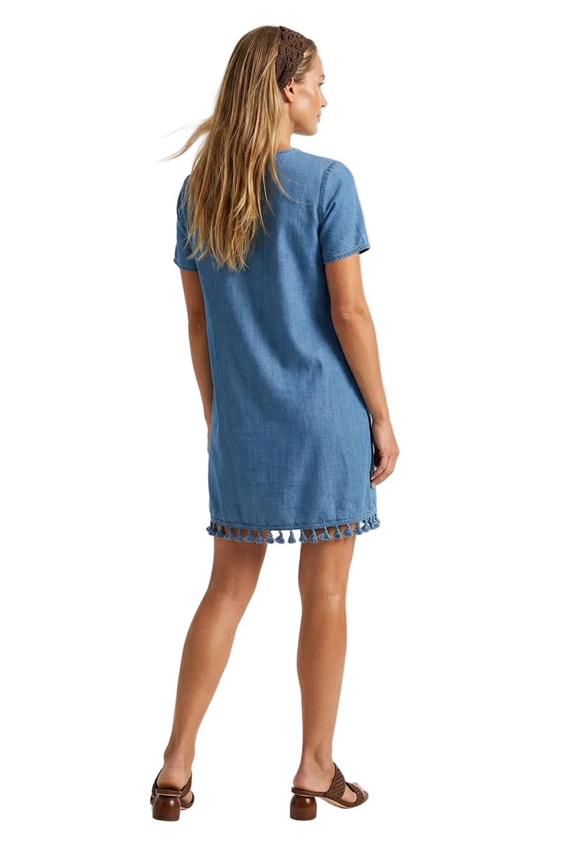 Tassel Shift Dress