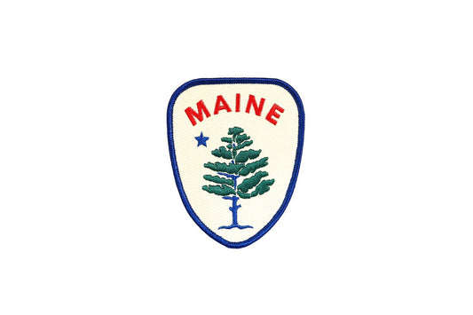 Maine Embroidered Patch