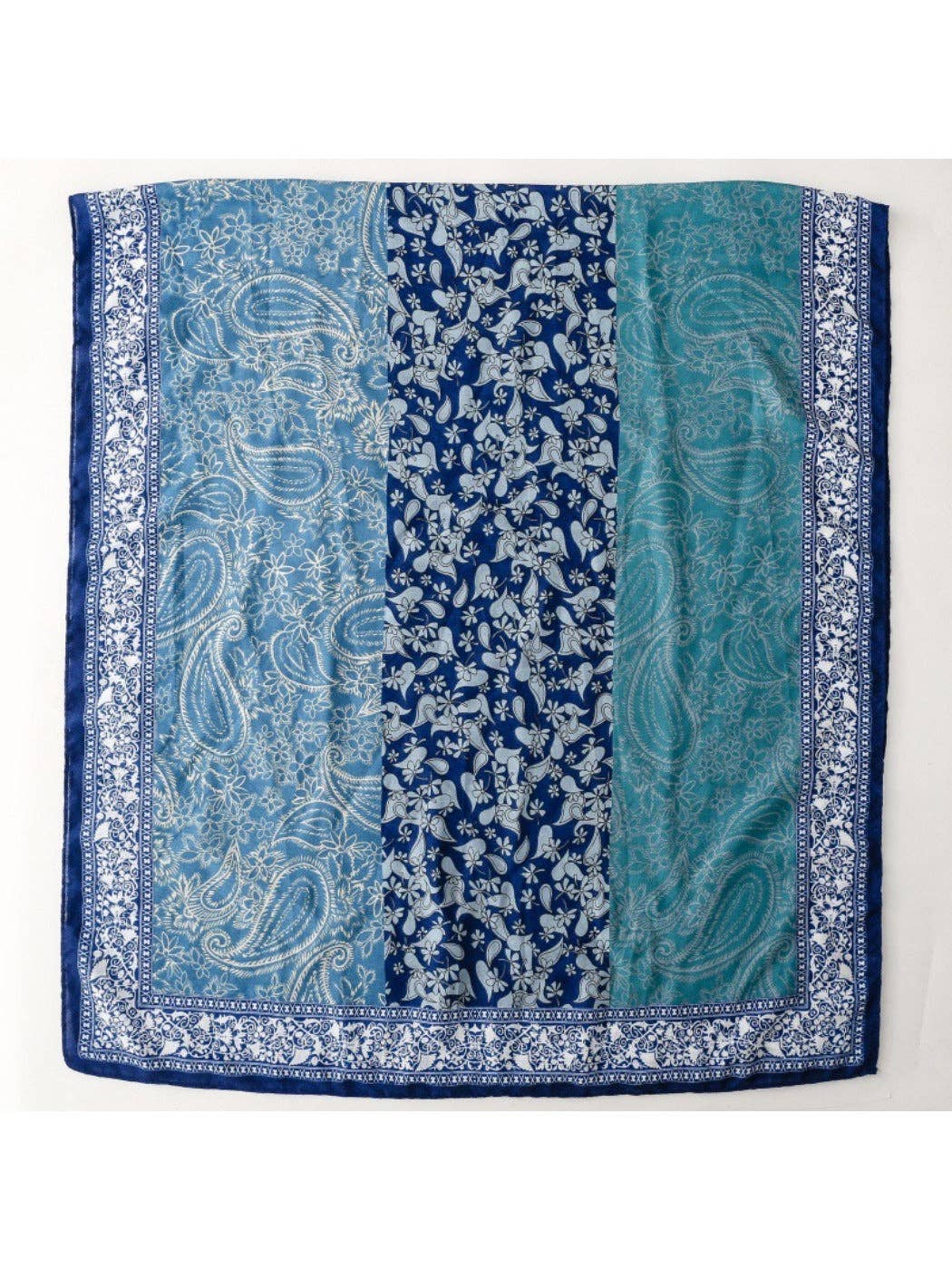 Paisley Print Long Scarf for Women