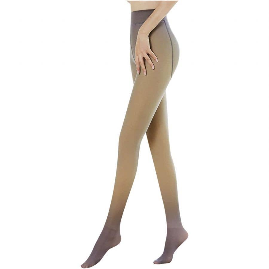 Opaque Fleece Lined Tights
